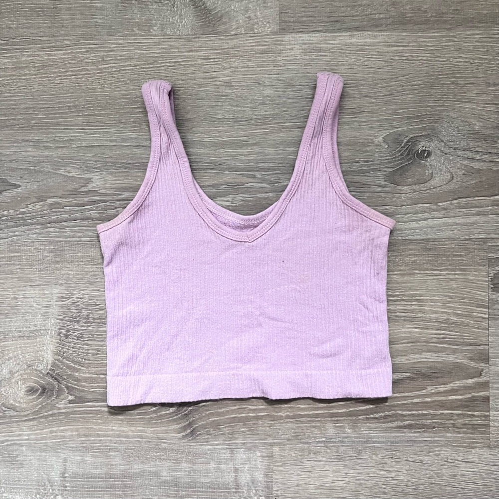 Out From Under Seamless Cropped Tank Top